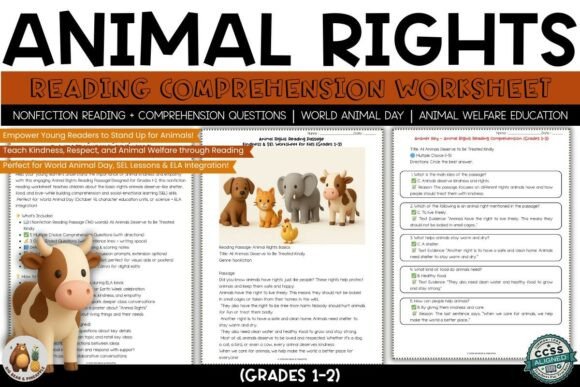 Animal Rights Reading Passage Kindness: A Practical Guide for Educators and Caregivers