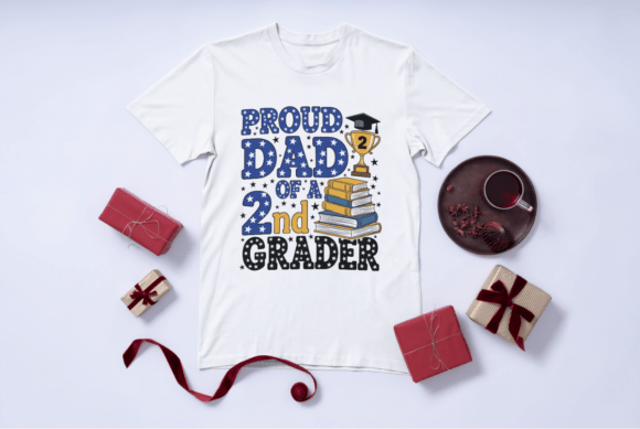 Celebrating School Spirit: The Ultimate Guide to the Proud Dad of a 2nd Grader SVG