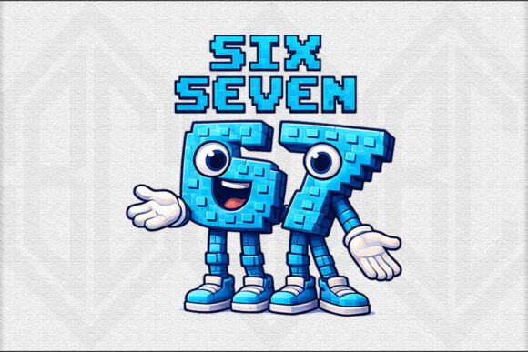 Cute Six Seven 67 Cartoon Number PNG: Transforming Math Education with Playful Design