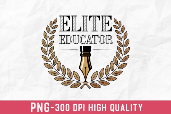 Elite Educator PNG and Teachers Day PNG: A Professional Design Asset Review