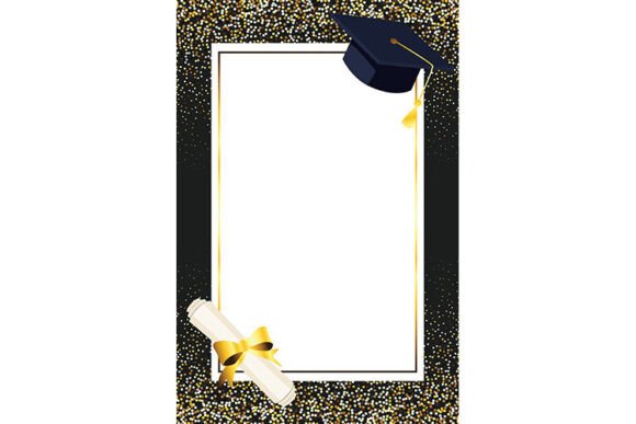 Gold Glitter Graduation Poster: A Premium Design Solution
