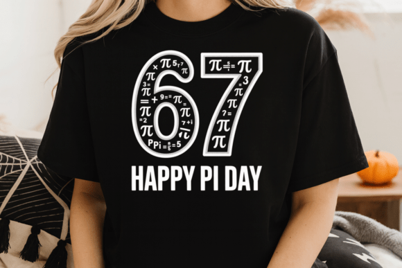Happy Pi Day 67 PNG: Funny Math Pi Designs