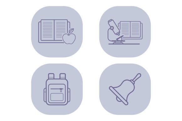 Icons of Educational Themes in Modern