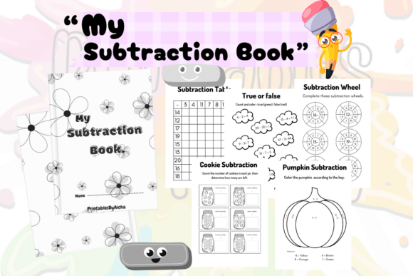 My Subtraction Book: Design for Early Learners
