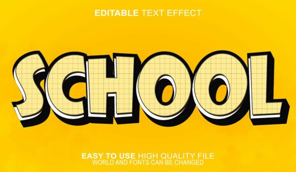 Transforming School Education Classroom Academic Visuals with Advanced 3D Typography