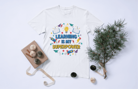 Unlock Potential with the Learning is My Superpower SVG Design